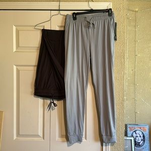 SET OF TWO LEGGINGS DEPOT JOGGERS SIZE L NEW W TAGS
